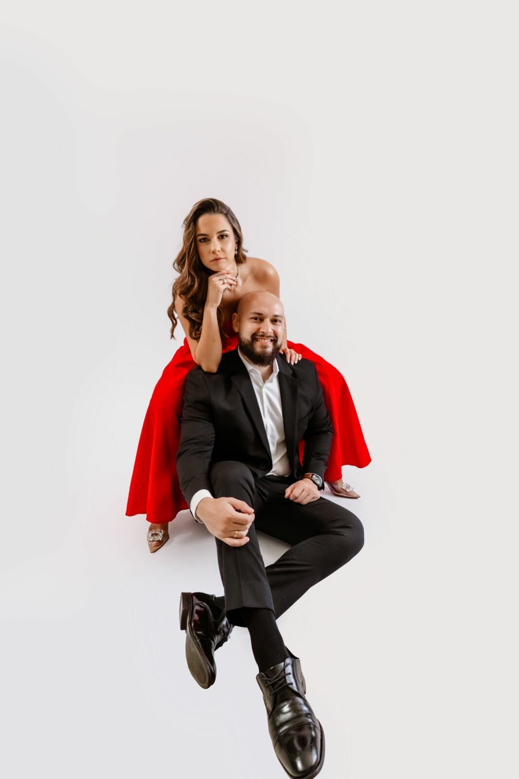 Foto Fotografia de Estúdio Clean e Atemporal  - Gaby e João  - Imagem 17