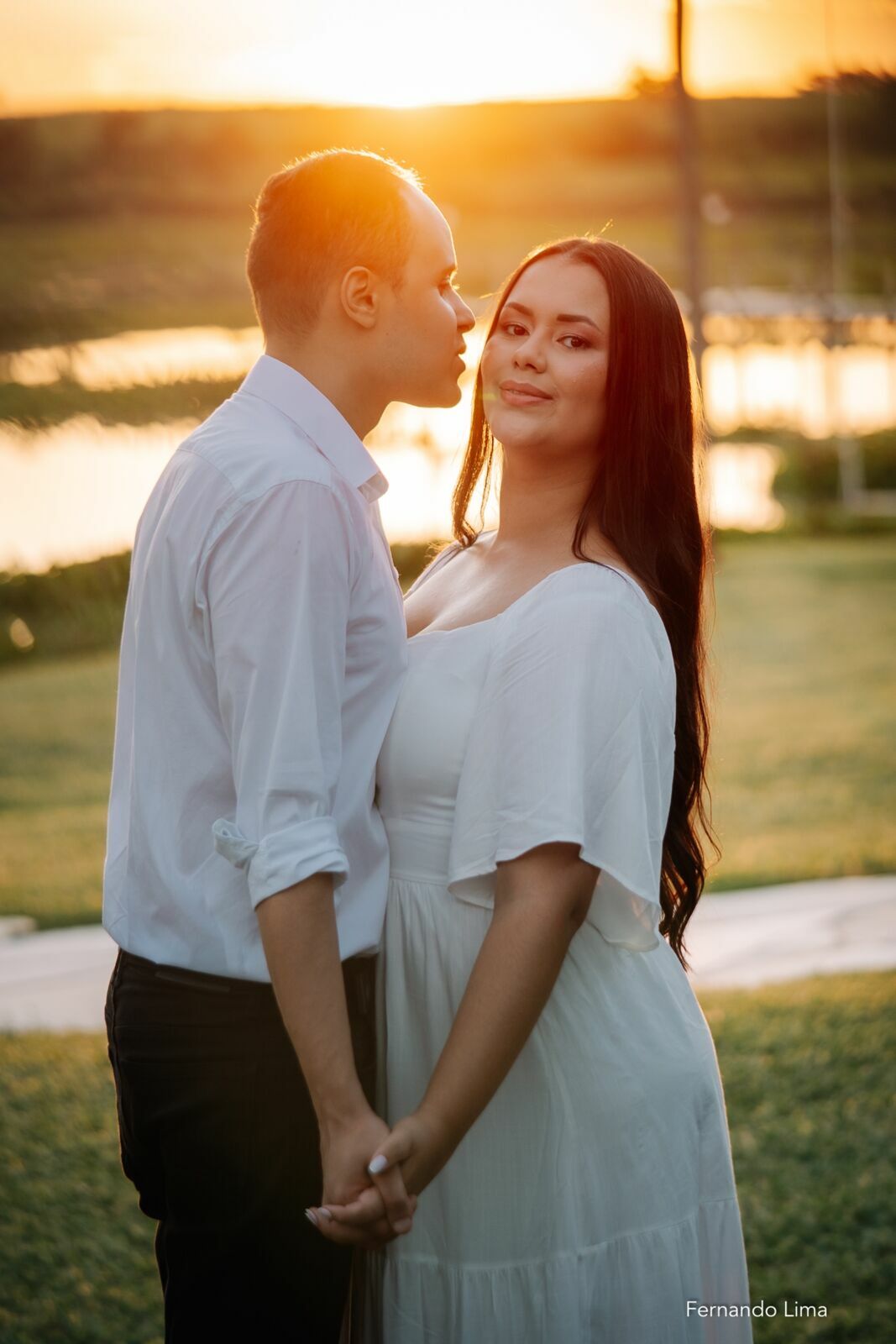 Foto O Pôr do Sol que Guardou Essa História -  Ana Laura e Rodrigo  - Imagem 0