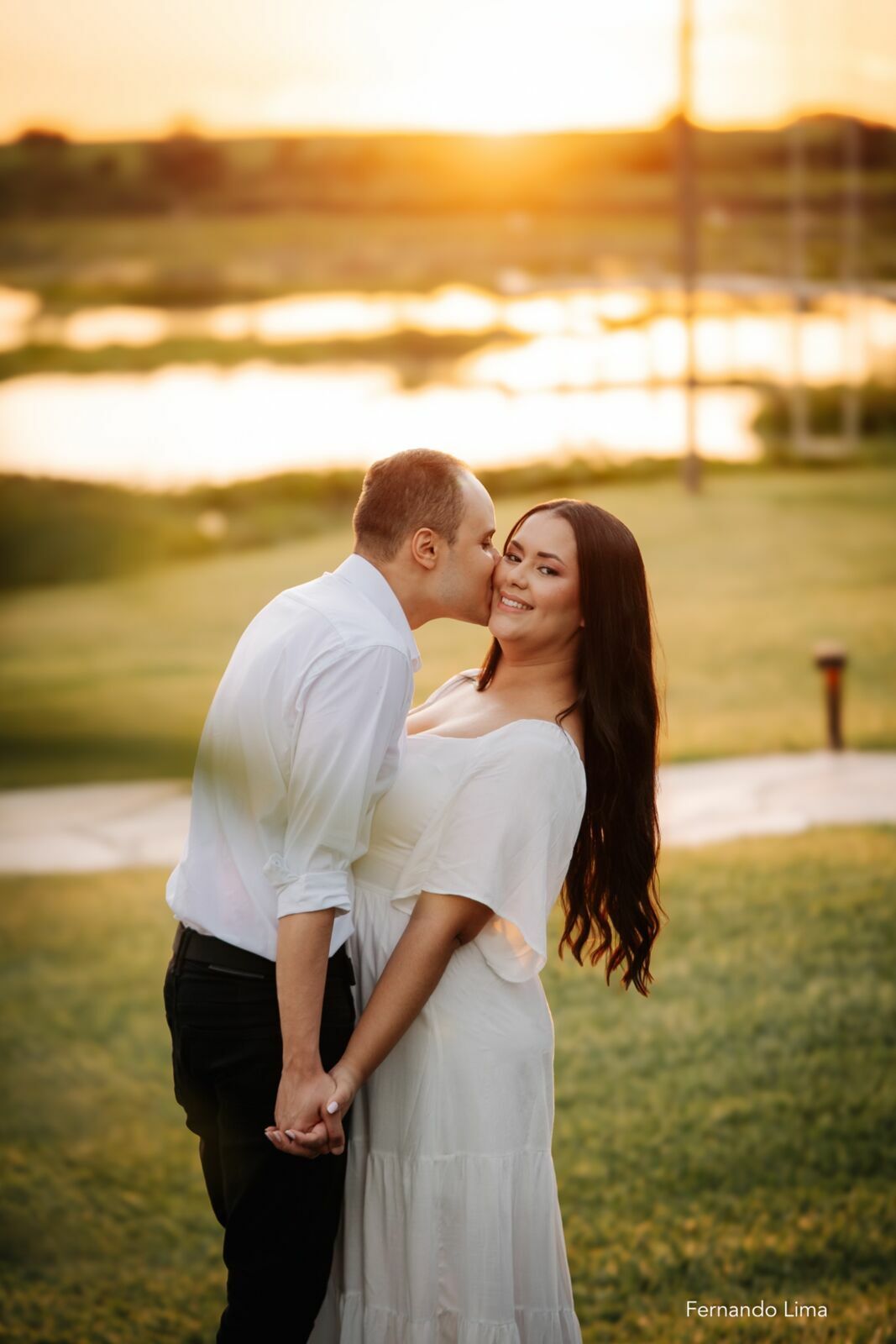Foto O Pôr do Sol que Guardou Essa História -  Ana Laura e Rodrigo  - Imagem 1
