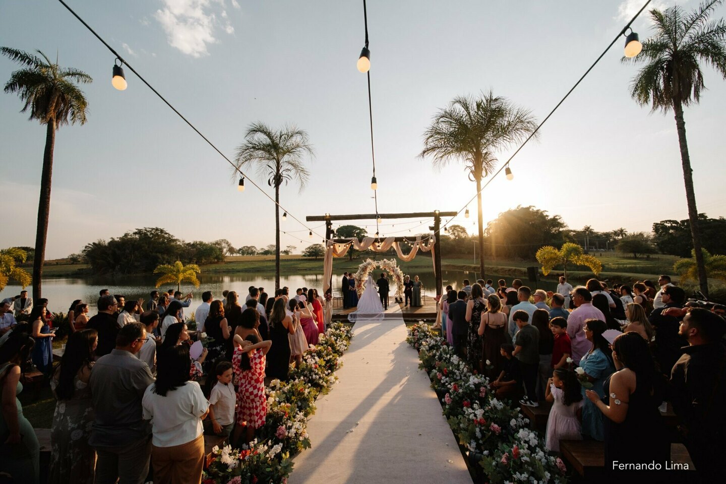 Casamento Igor e Grazi no Portal do Lago | Um Amor ao Pôr do Sol
